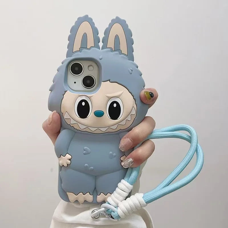 👾 Monster Bunny 3D Phone Case
