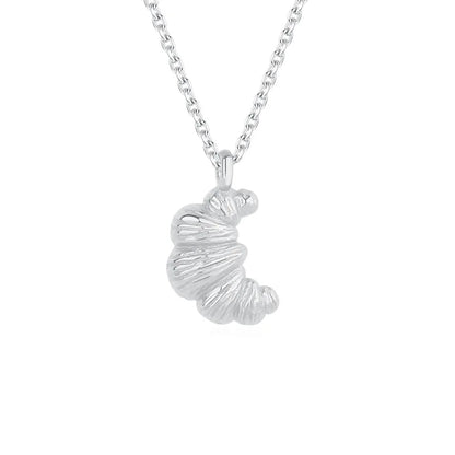 Parisian Croissant Necklace