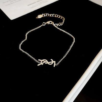 ✨ Script Charm Bracelet