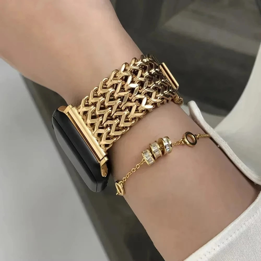 ✨ Mesh Link Apple Watch Band