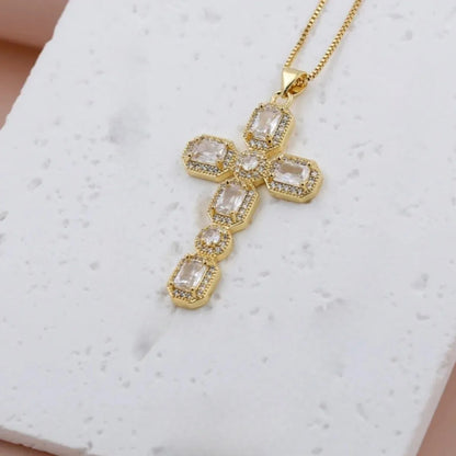 Radiance Cross Necklace