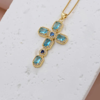 Radiance Cross Necklace
