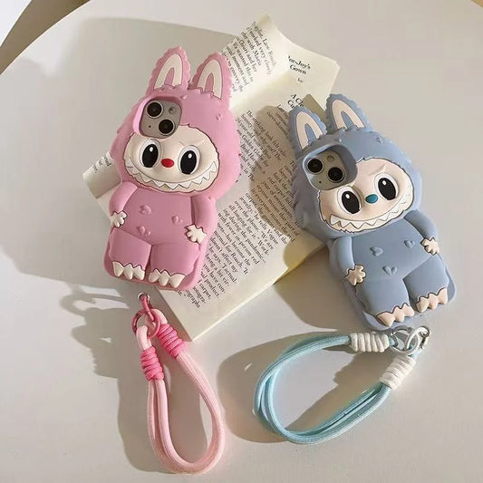 👾 Monster Bunny 3D Phone Case