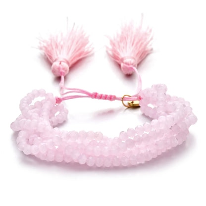 🌈 Boho Beaded Tassel Bracelet