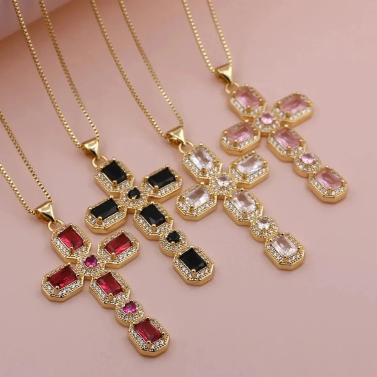 Radiance Cross Necklace