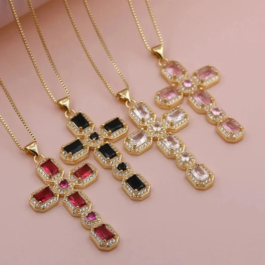 Radiance Cross Necklace