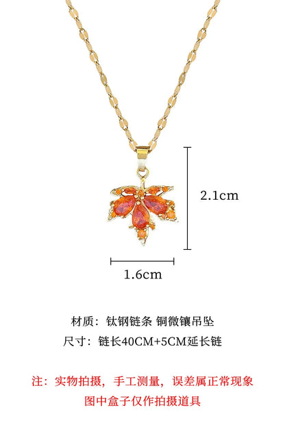 🌿Enchanted Leaf Necklace