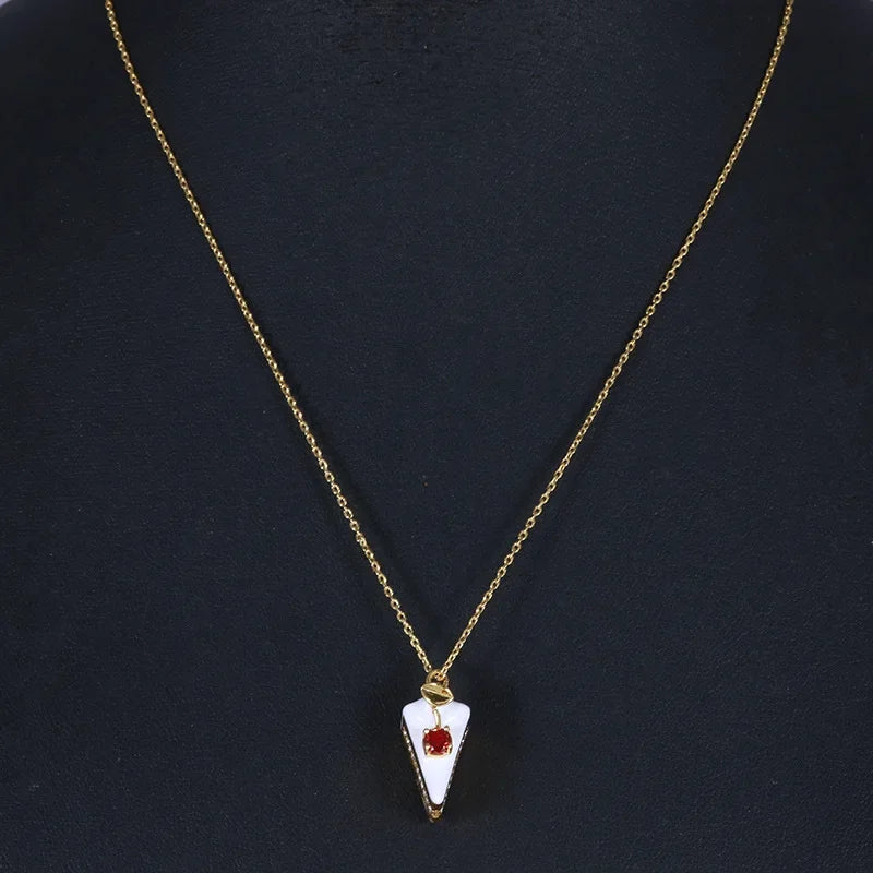 Sweet Slice Cake Necklace
