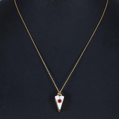 Sweet Slice Cake Necklace