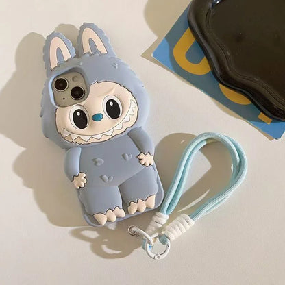 👾 Monster Bunny 3D Phone Case