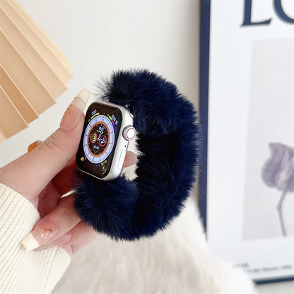 ⛄ Fuzzy Cozy Apple Watch Band