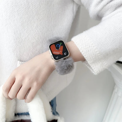 ⛄ Fuzzy Cozy Apple Watch Band