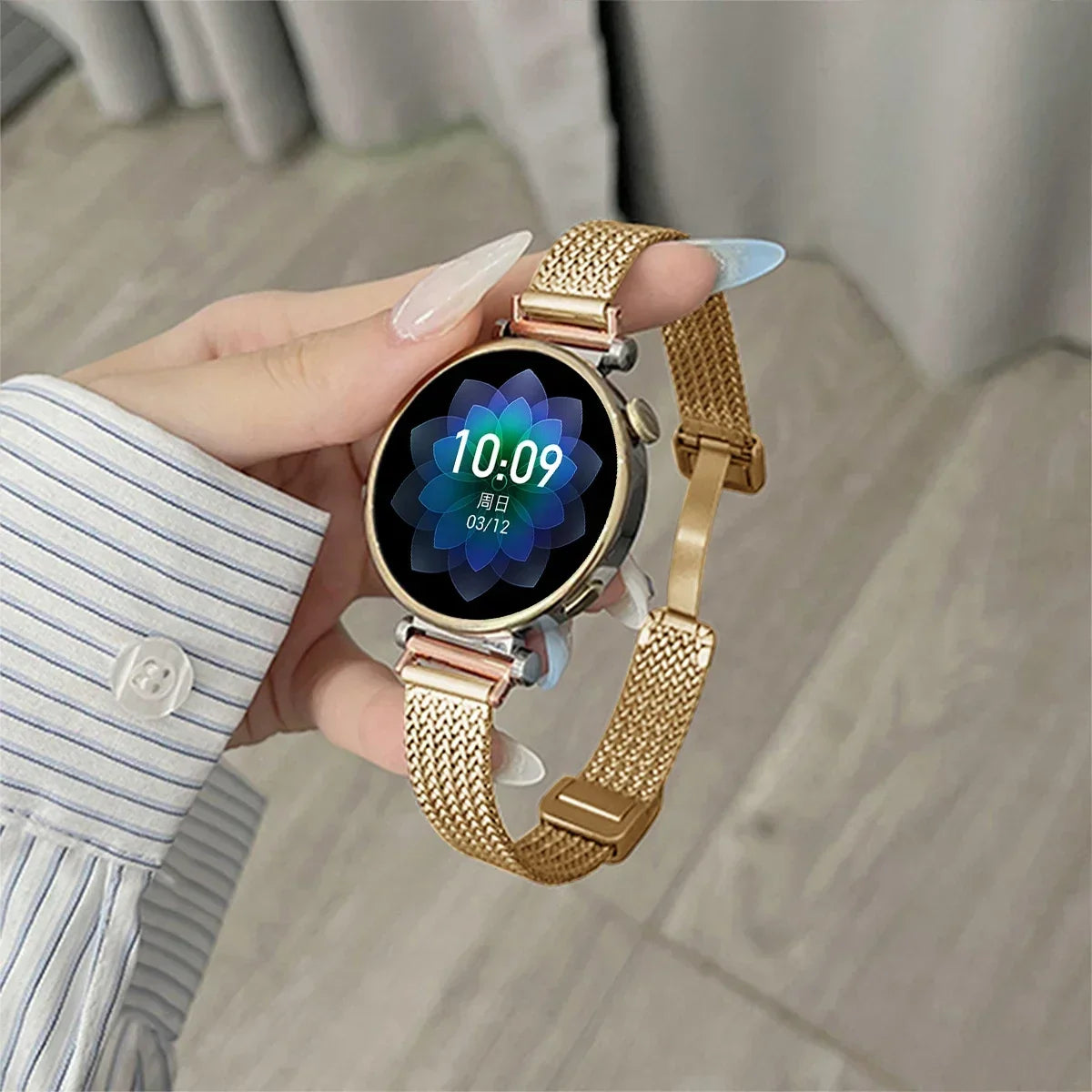Milan Luxe Mesh Watch Band ⌚✨