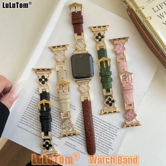 🌸 Luxe Bloom Apple Watch Band