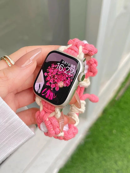 Boho Stitch Band for Apple Watch 🧶