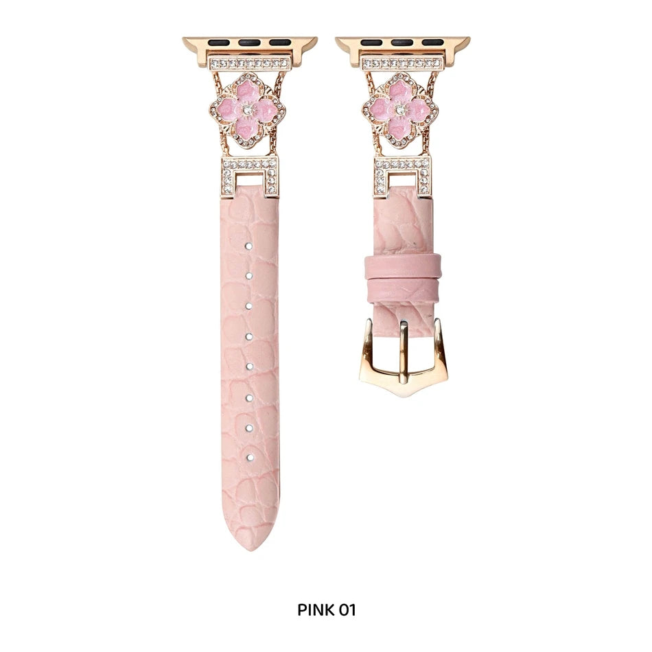 🌸 Luxe Bloom Apple Watch Band