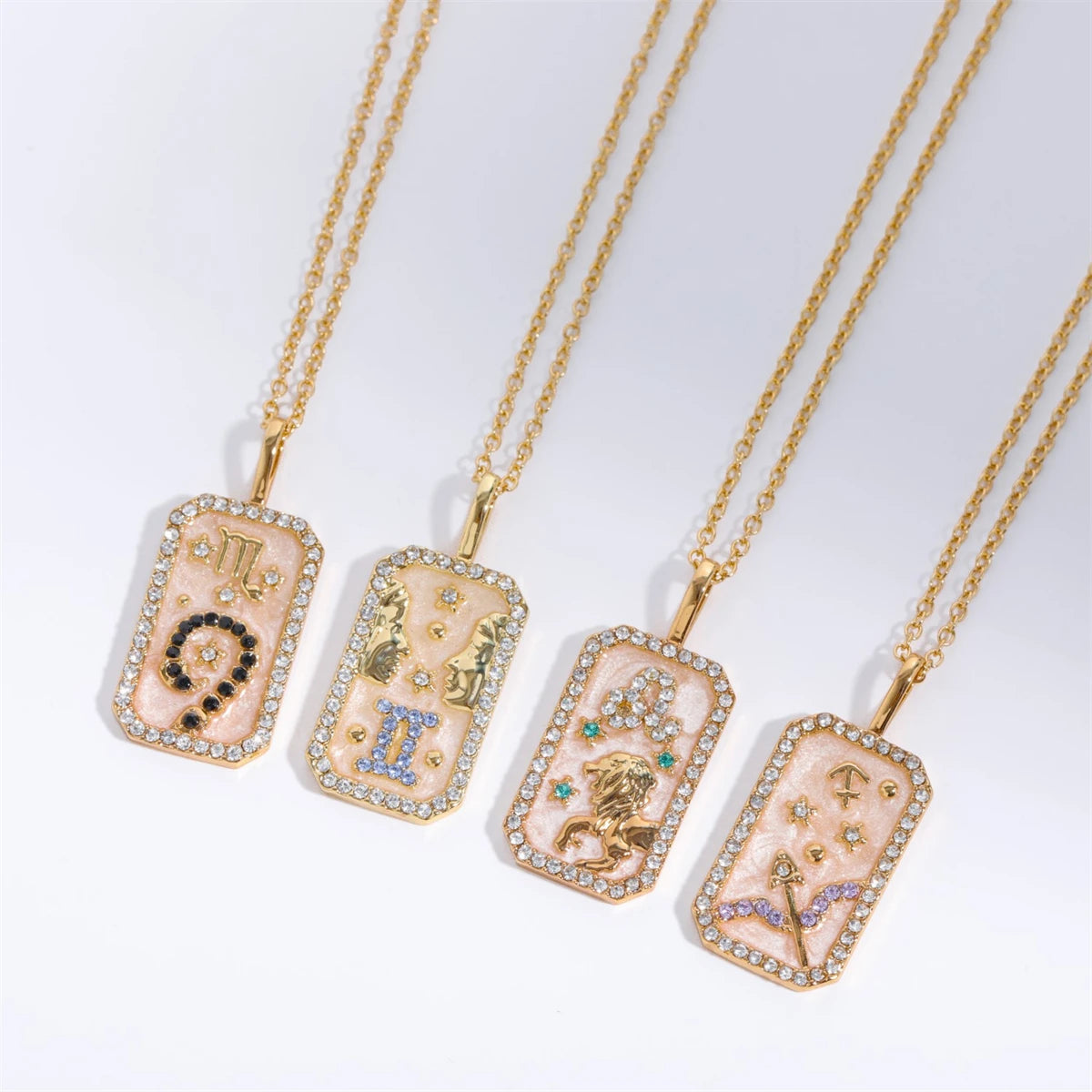 ✨ Celestial Luxe Zodiac Necklace