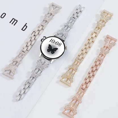 🦋 Crystal Butterfly Luxe Watch Band