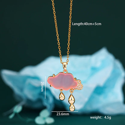 Raindrop Dreams Necklace 🌧️😴