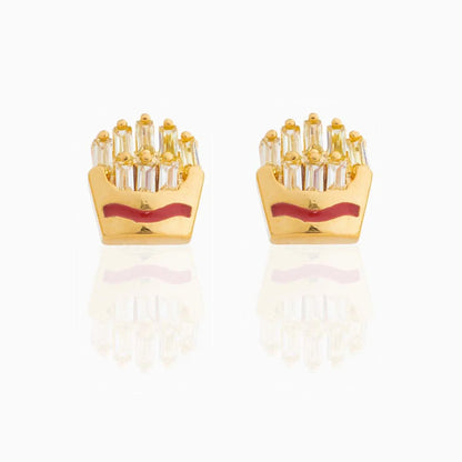 Snack Attack Stud Earrings 🍔🍟🍕