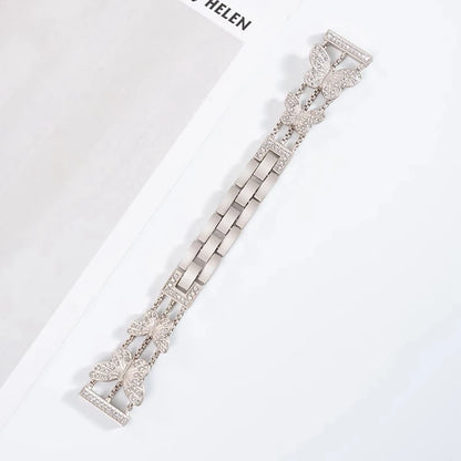 🦋 Crystal Butterfly Luxe Watch Band