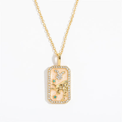 ✨ Celestial Luxe Zodiac Necklace