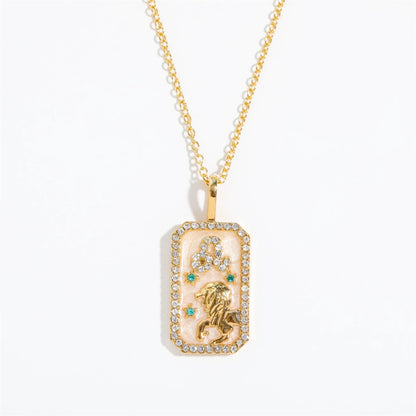 ✨ Celestial Luxe Zodiac Necklace