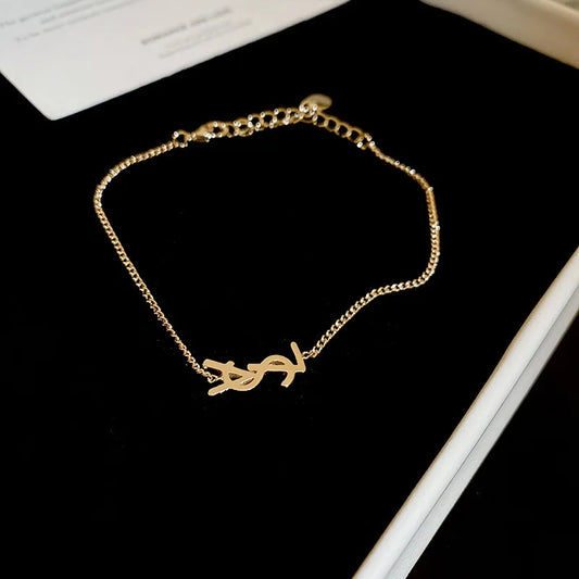 ✨ Script Charm Bracelet