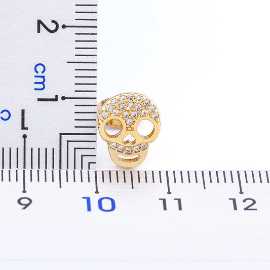 💀✨ Sugar Skull Stud Earrings