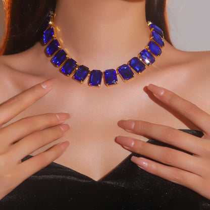 Crystal Luxe Choker Necklace ✨