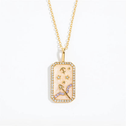 ✨ Celestial Luxe Zodiac Necklace