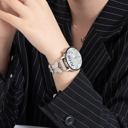 🦋 Crystal Butterfly Luxe Watch Band