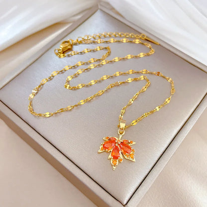🌿Enchanted Leaf Necklace