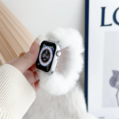 ⛄ Fuzzy Cozy Apple Watch Band