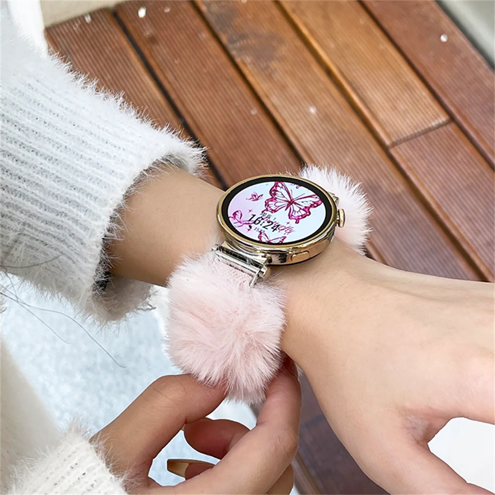 Fuzzy Glam Watch Band