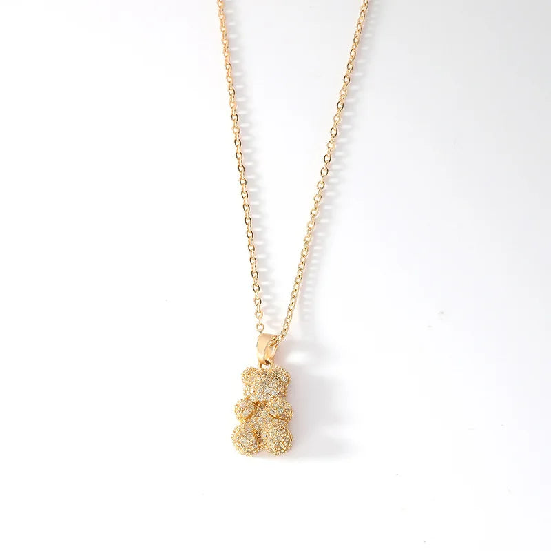 🍬 Sugar Sparkle Bear Pendant