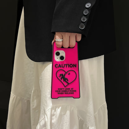 ⚡ Caution Sign Case 