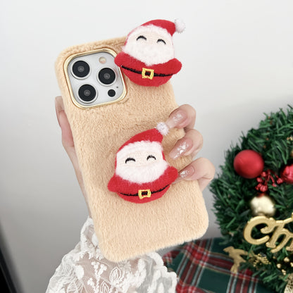 Santa Plush Holiday iPhone Case 🎅🏽