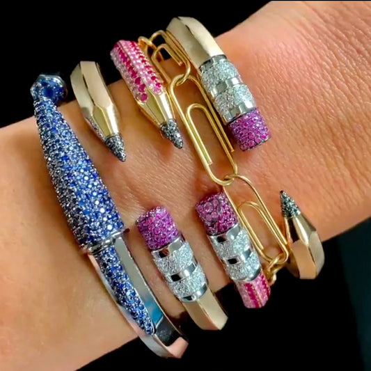 🌟 Brilliance in Ink Bracelet