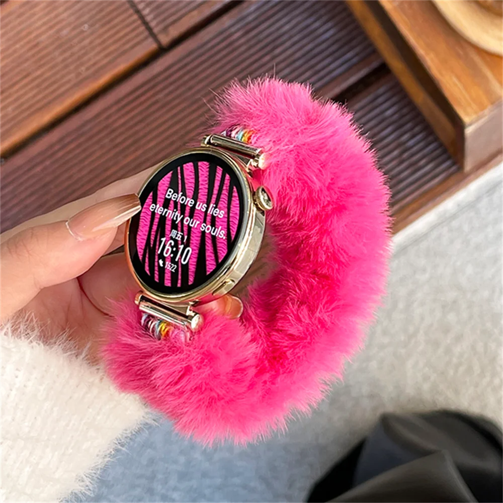 Fuzzy Glam Watch Band