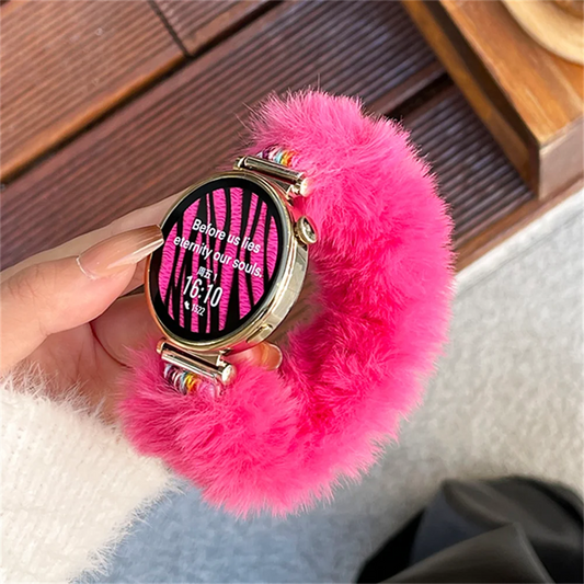 Fuzzy Glam Watch Band